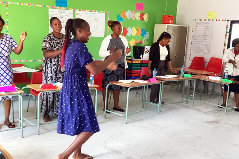 Een geslaagde workshop voor de leraren van de Liberi School!